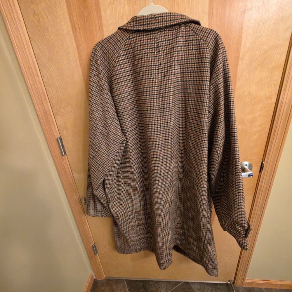 Shaquille O'Neal XLG™ Midweight Big and Tall Burg Tartan Car Coat, Sz 2XLT--NWT - Picture 6 of 7